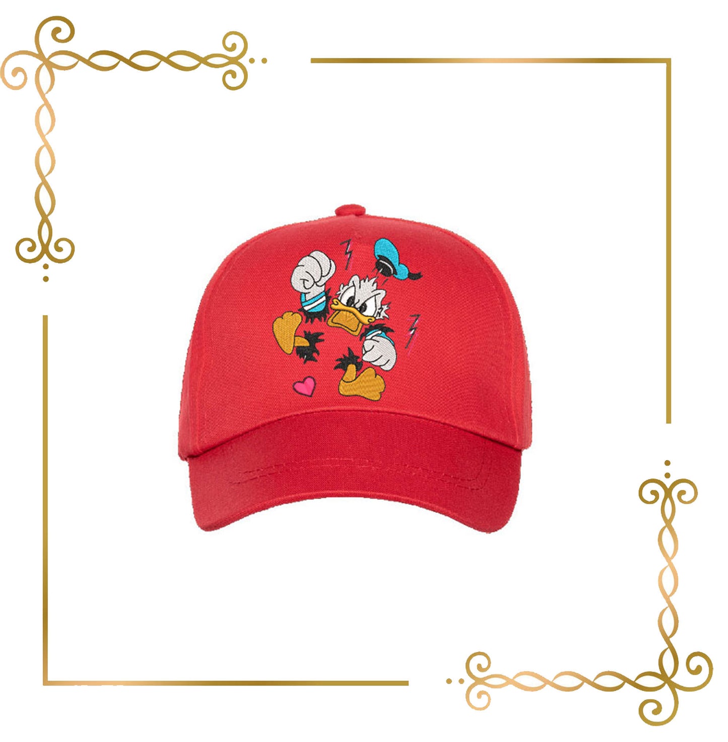 Cartoon-Figuren Sailor Donald Duck Stickmuster zum direkten Download