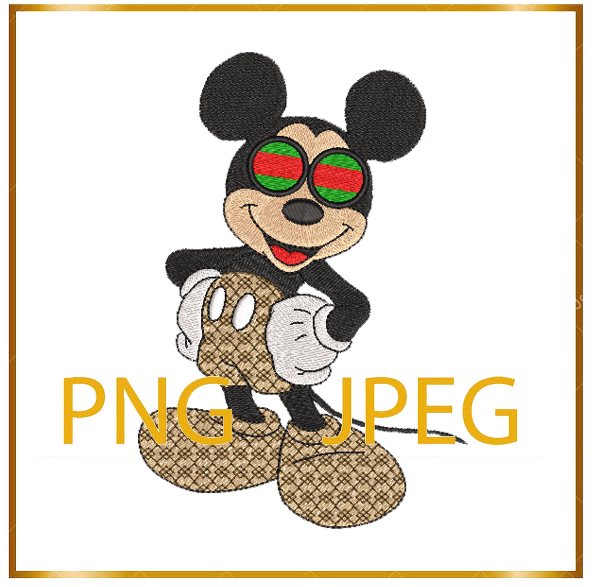 PNG or JPG Files for Printing Mouse Bow Fantasy Parody 