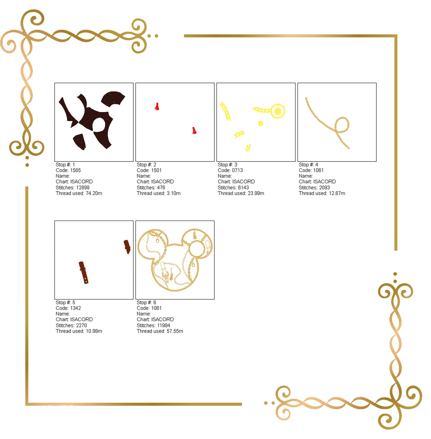 Mickey Mouse, Head,  chains, buckles, fashion, holiday embroidery design to the direct download.