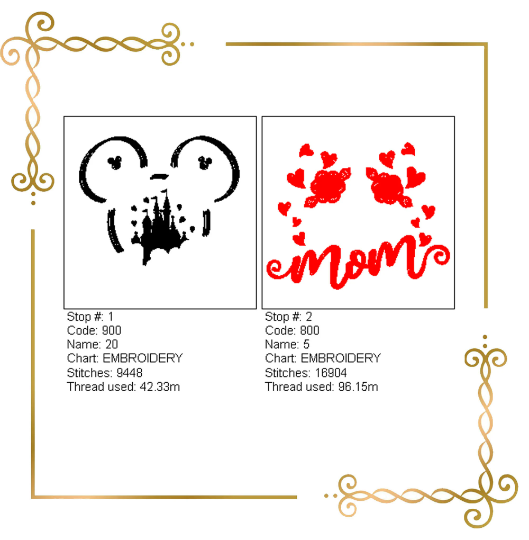 Valentine's day , Minnie Mouse, head, love Castle,  embroidery design to the direct download
