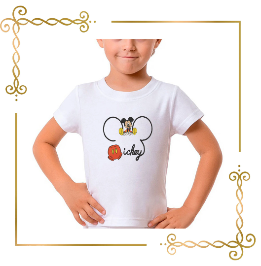 Mickey Mouse Disney character head mouse shorts machine embroidery design