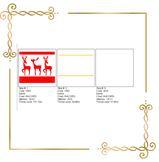 Gift design Smocking plate, reindeer, Christmas, Design Plate, machine embroidery design to the direct download.