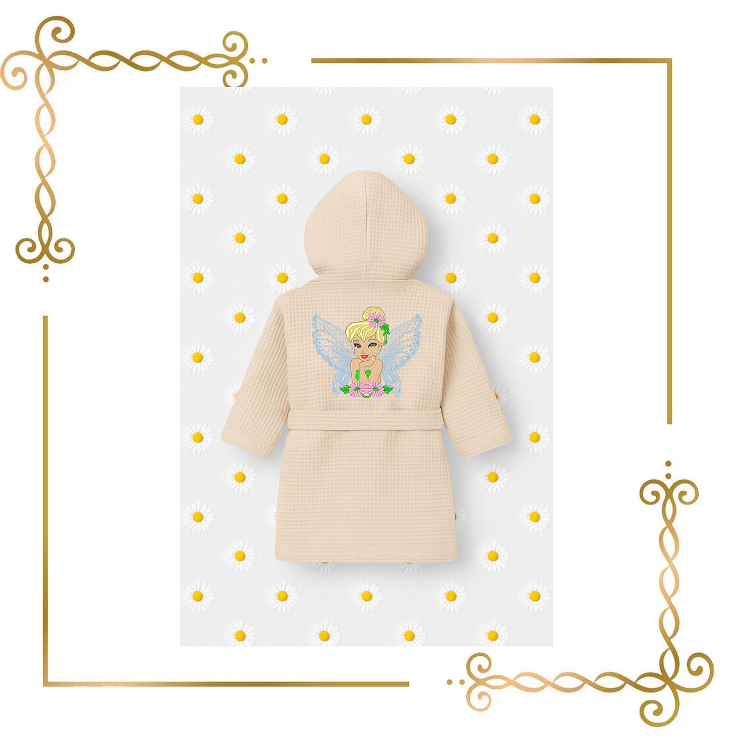 Princess Tinkerbell -Disney cartoon character- Fabulous Fairy -Embroidery design