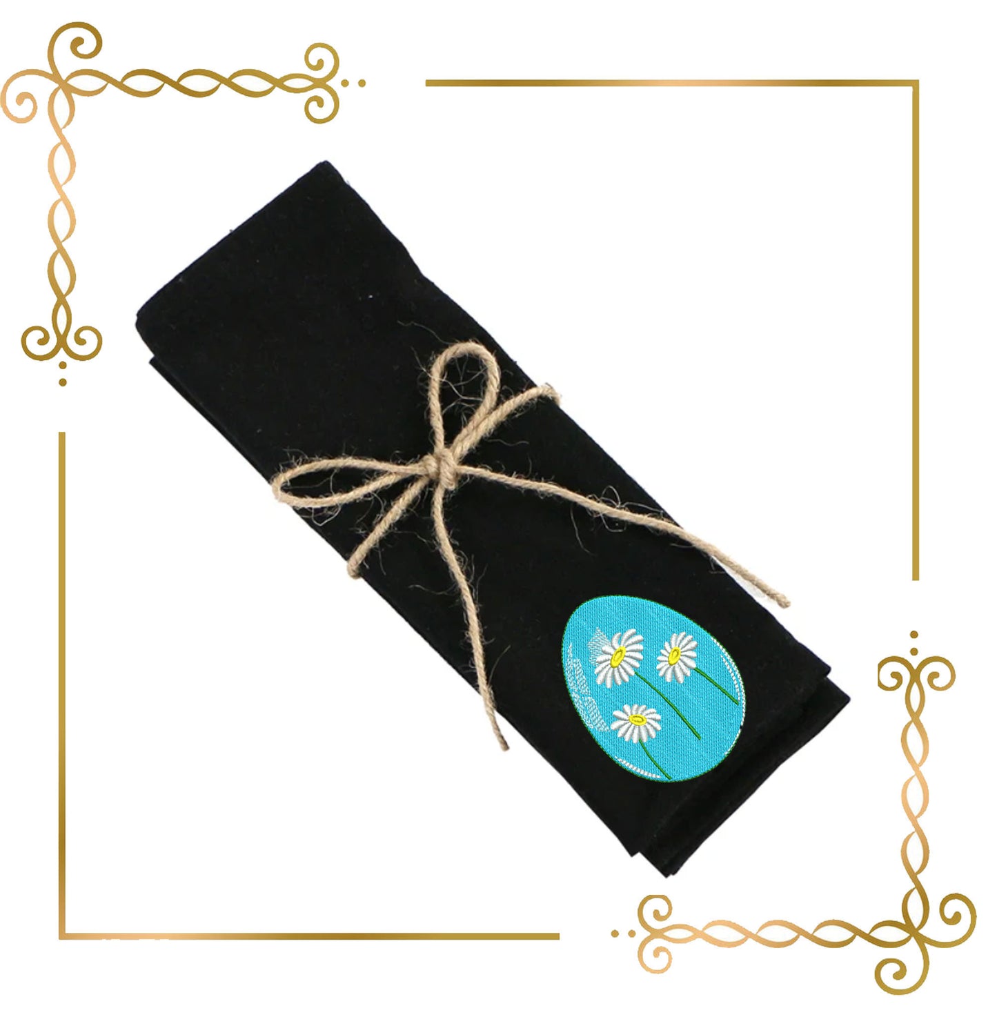 Easter eggs with flowers SET 12 St. embroidery design digital