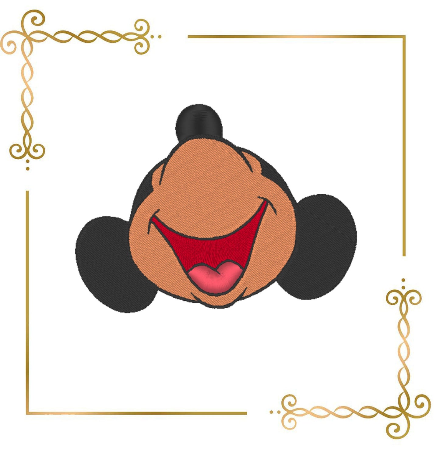 Gift design Mouse Emotions Parody Fantasy embroidery design SET 4 St.