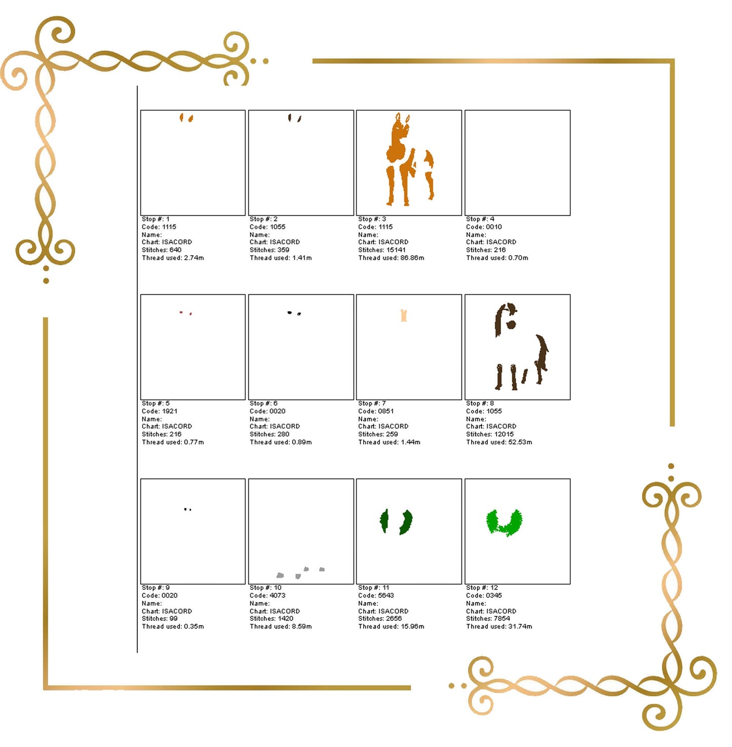 Gift design Spirit and Lucky Winter Christmas gifts character Embroidery machine design to the direct download