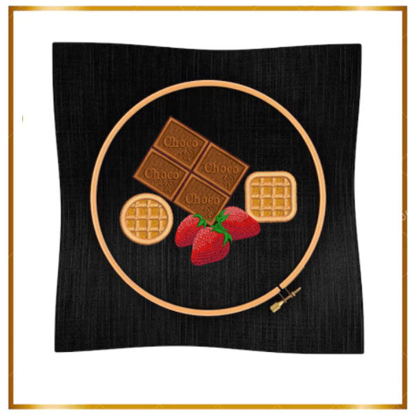 Miscellaneous Embroidery Designs – Food, Accessories, Objects, Space and More