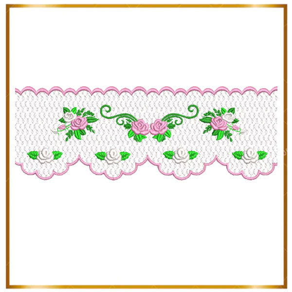 Smocking Plate Embroidery Designs – Heirloom, Baby Dresses  and Bonnets