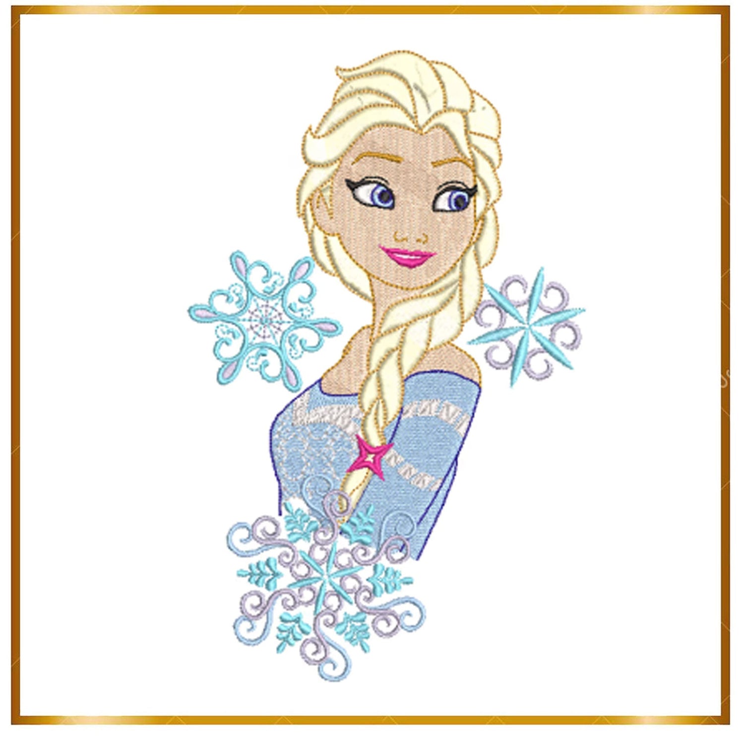 Princess Embroidery Designs Disney and Fairytale Machine Patterns