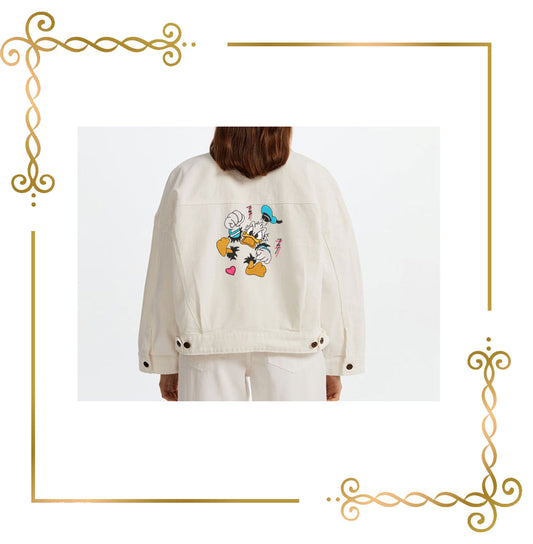 Cartoon-Figuren Sailor Donald Duck Stickmuster zum direkten Download