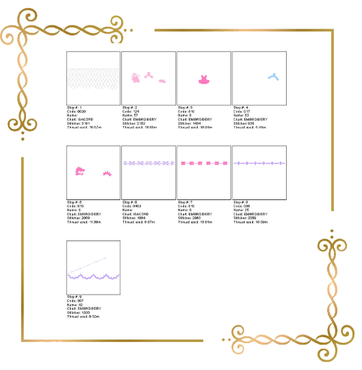Smokplatten, Ballerina-Puppenzubehör, Designplatte, Maschinenstickmuster zum direkten Download.