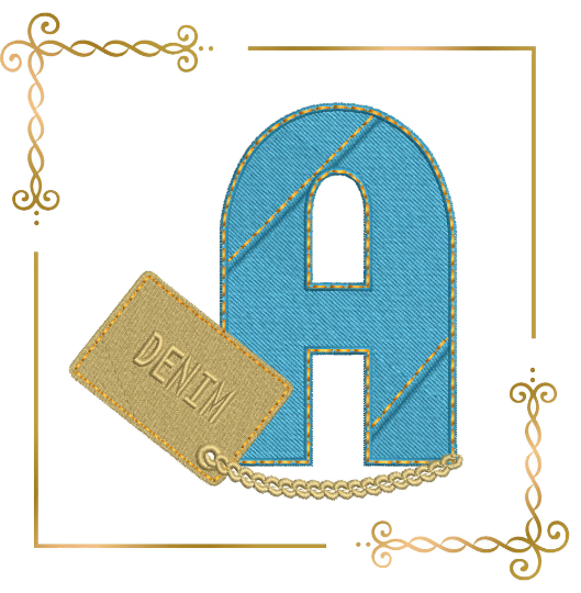 Kopie von Letter A military army Digital Embroidery Design