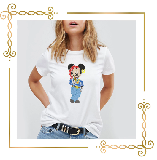 Mickey Mouse the Pirate  embroidery design to the direct download.