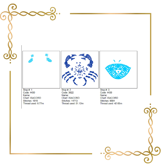 Kids Beautiful openwork crab, embroidery design to the direct download