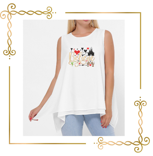 Valentine's day Minnie and Mickey Mouse Believe love heart castle digital machine embroidery design