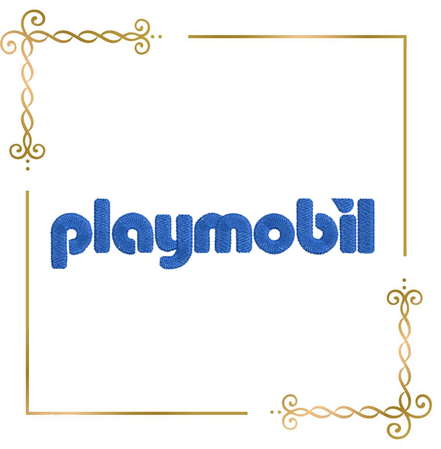 Cartoon Character Police Officer Playmobil  Inspired Embroidery Design to the direct download