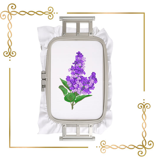 Flowers Embroidery Design Lilac Bouquet Embroidery Design, Purple Floral Machine File (Digital Download)
