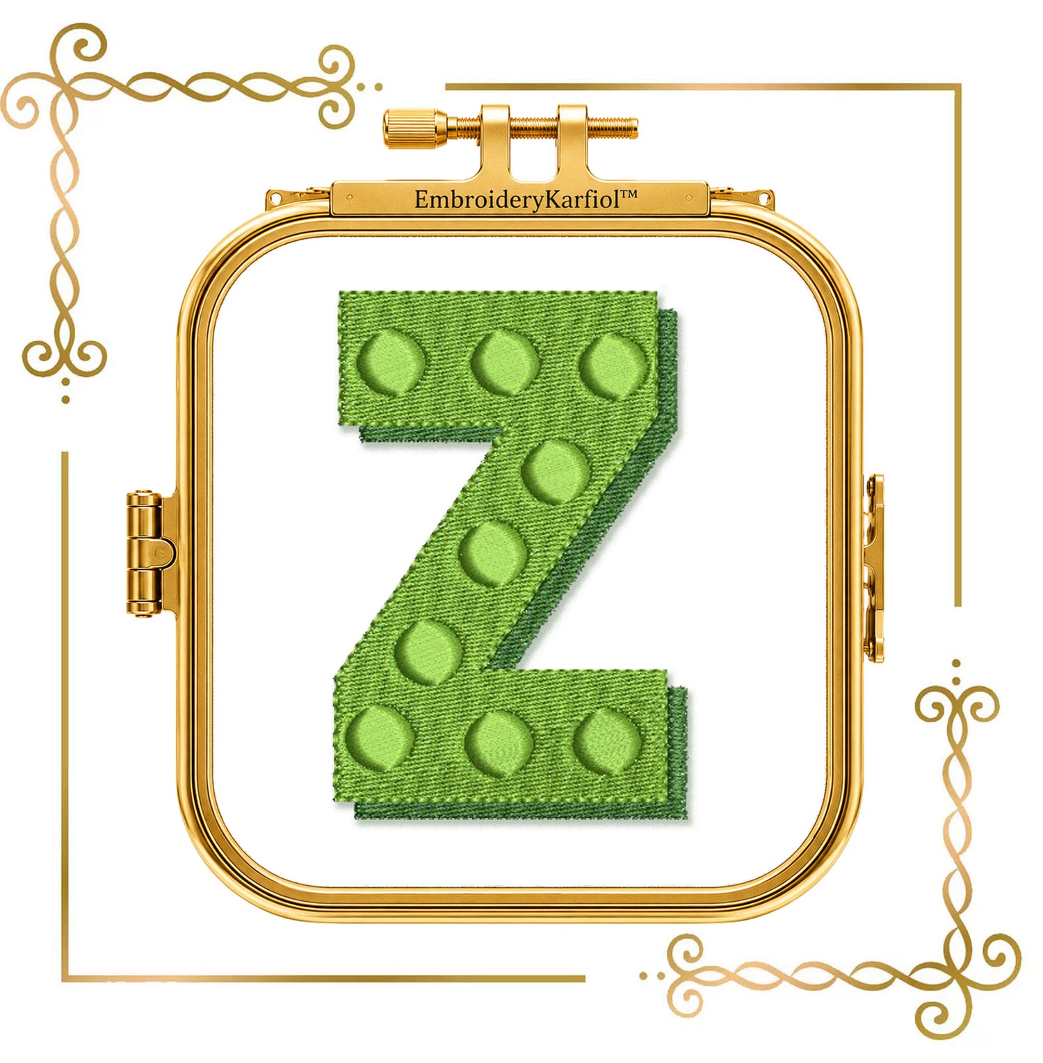 Building Block Alphabet,  Set, A-Z Letters, Numbers, Characters and SET - Machine Embroidery design  (Digital Download)