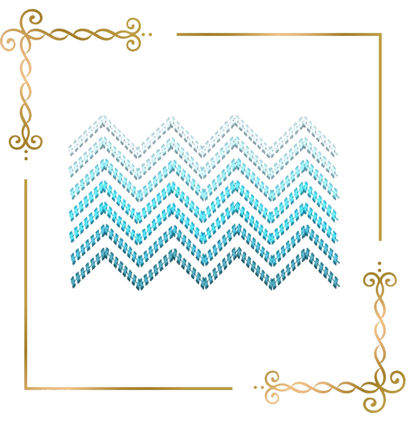 Smocking  Plate Rainbow  Embroidery Design Machine Embroidery design to the direct download.