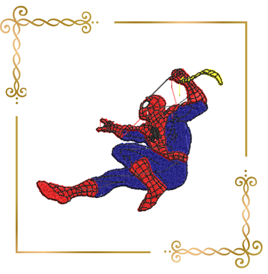 Cartoon Characters Spiderman  SET 12 St. Embroidery Design, Spiderman embroidery design files, Superhero Embroidery Designs, 