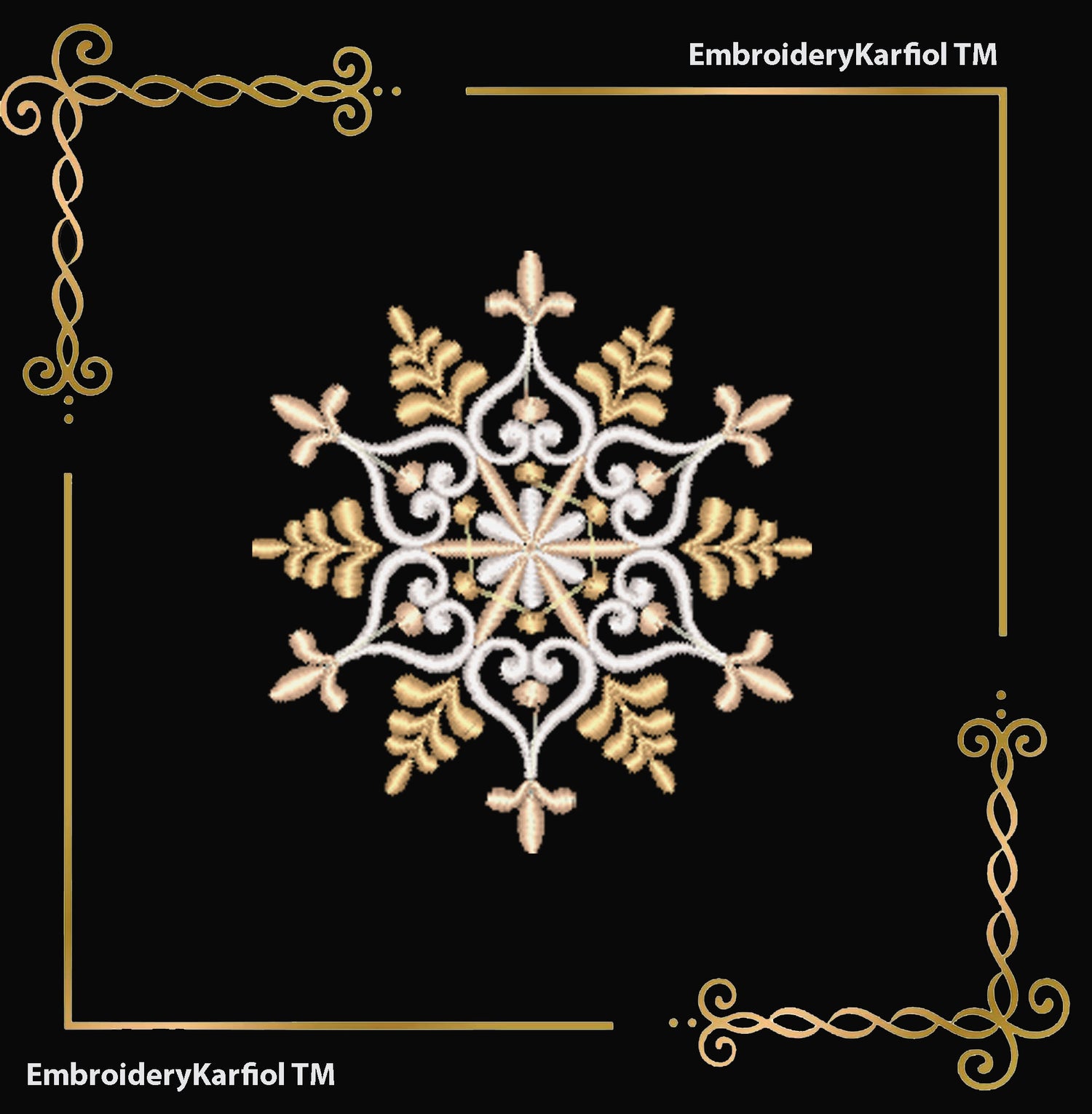 Christmas  Snowflakes Set Machine Embroidery Designs - Winter Christmas Set