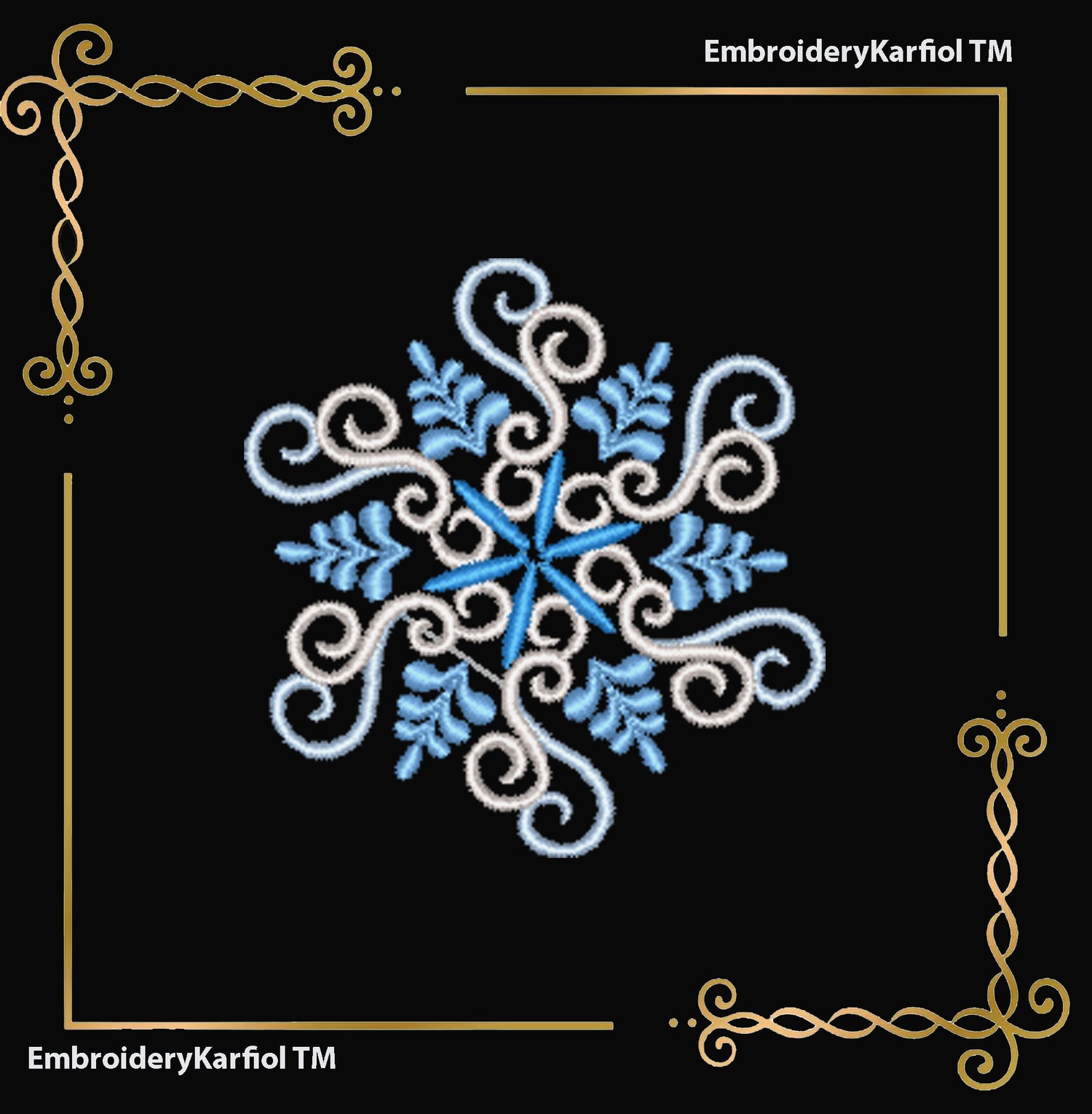 Christmas  Snowflakes Set Machine Embroidery Designs - Winter Christmas Set
