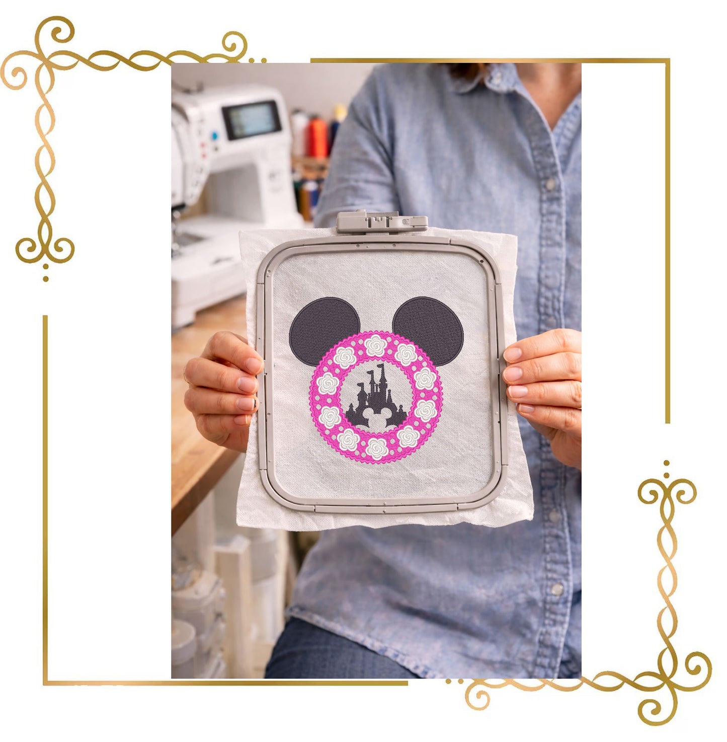 Mouse-Ears-Castle-Embroidery-Design-Minnie-Magical-Princess-Castle