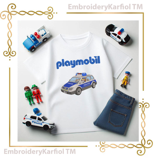 Cartoon Character Policemobil Playmobil Inspired Embroidery Design to the direct download