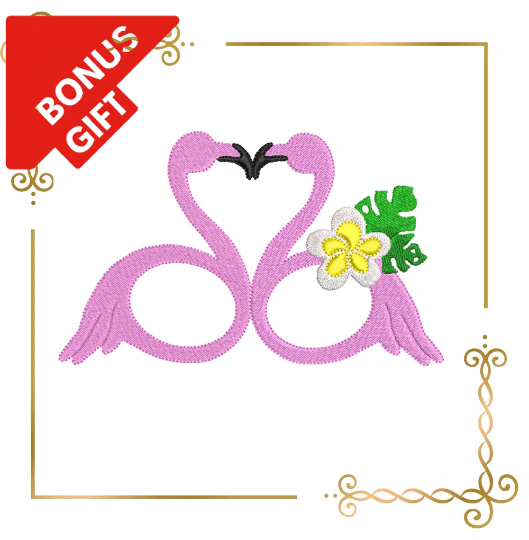 Badged - Gift design Miscellaneous Super trendy sunglasses flamingo digital machine