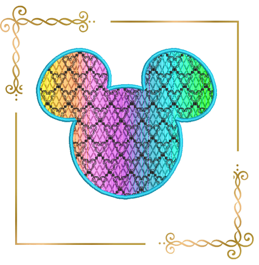 Minnie-Mouse-head-rainbow-Disney-Gucci-machine-embroidery-design