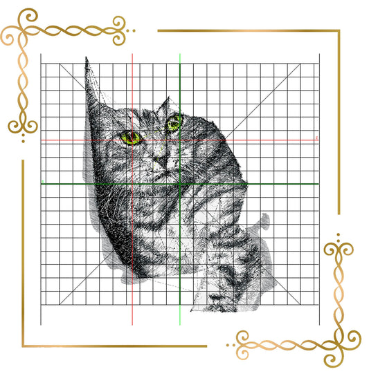 Animals Kitty Sfumato Stitch digital machine embroidery design