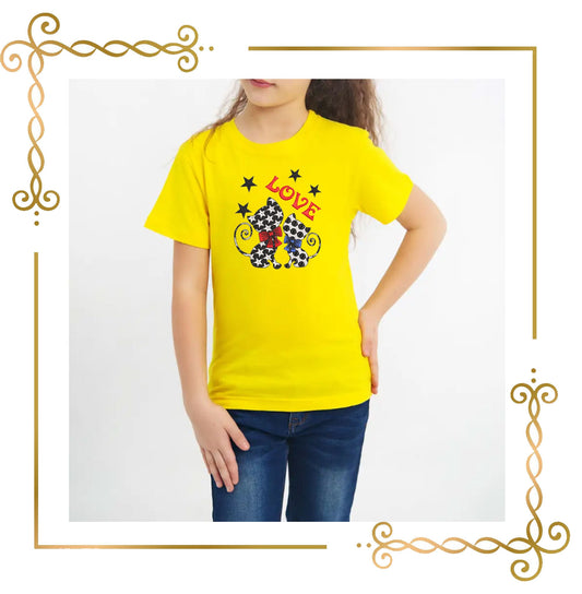 Gift design - Two Kittiessitting - Valentines Day cartoon Love, embroidery design