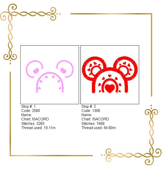 Valentines day, love, mickey mouse, head,  embroidery design to the direct download