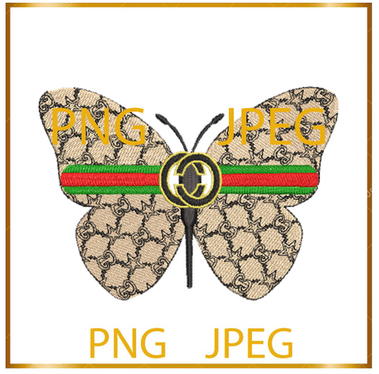 Fichiers PNG ou JPG pour l'impression, papillon de mode au téléchargement direct.,