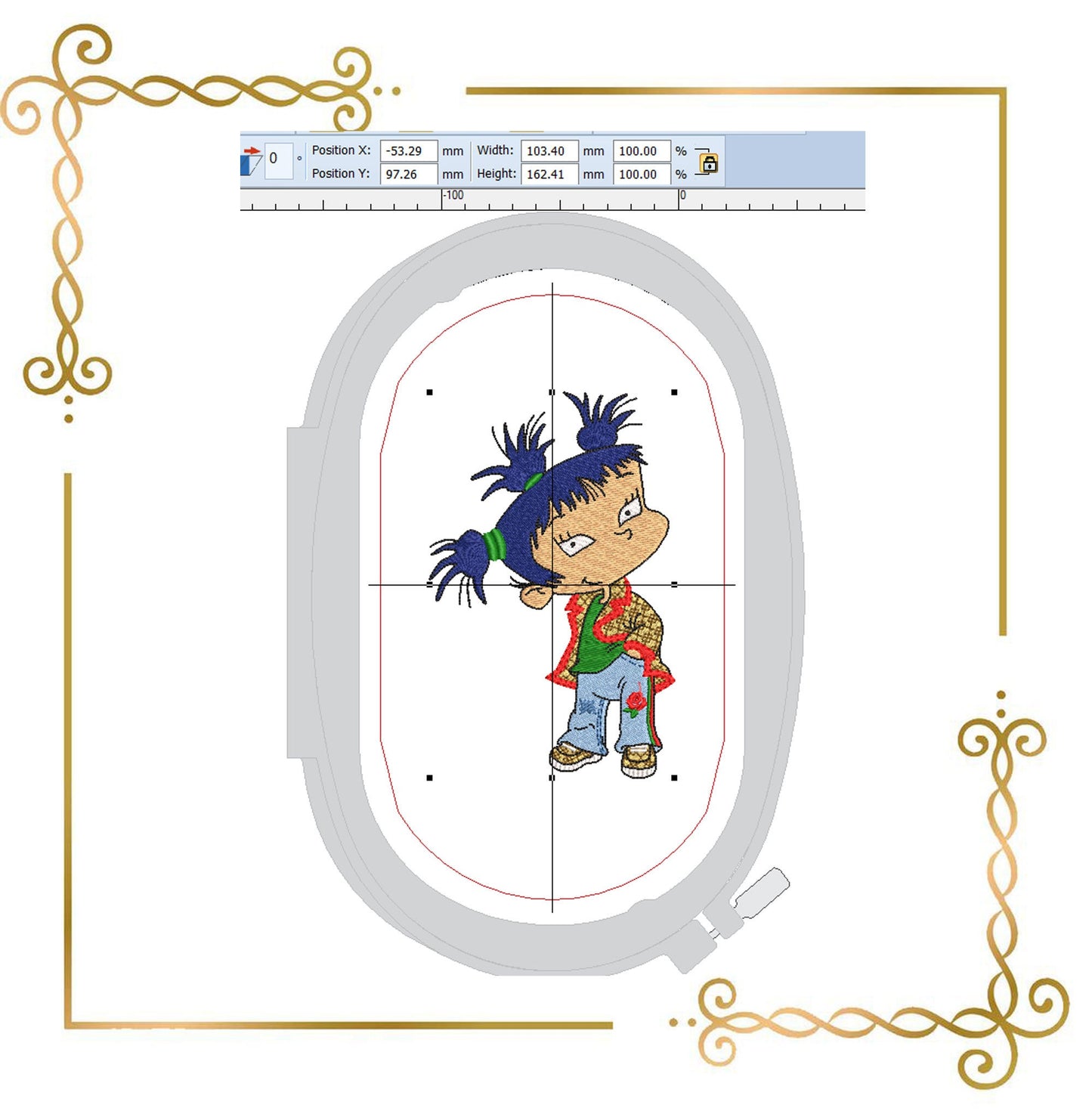 Cartoon-Characters-Kimi-rugrats-embroidery-design