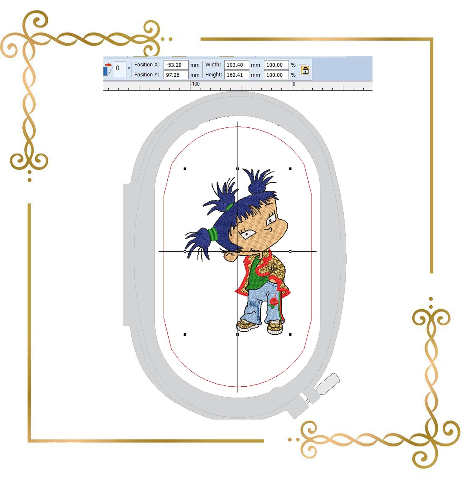 Cartoon-Characters-Kimi-rugrats-embroidery-design