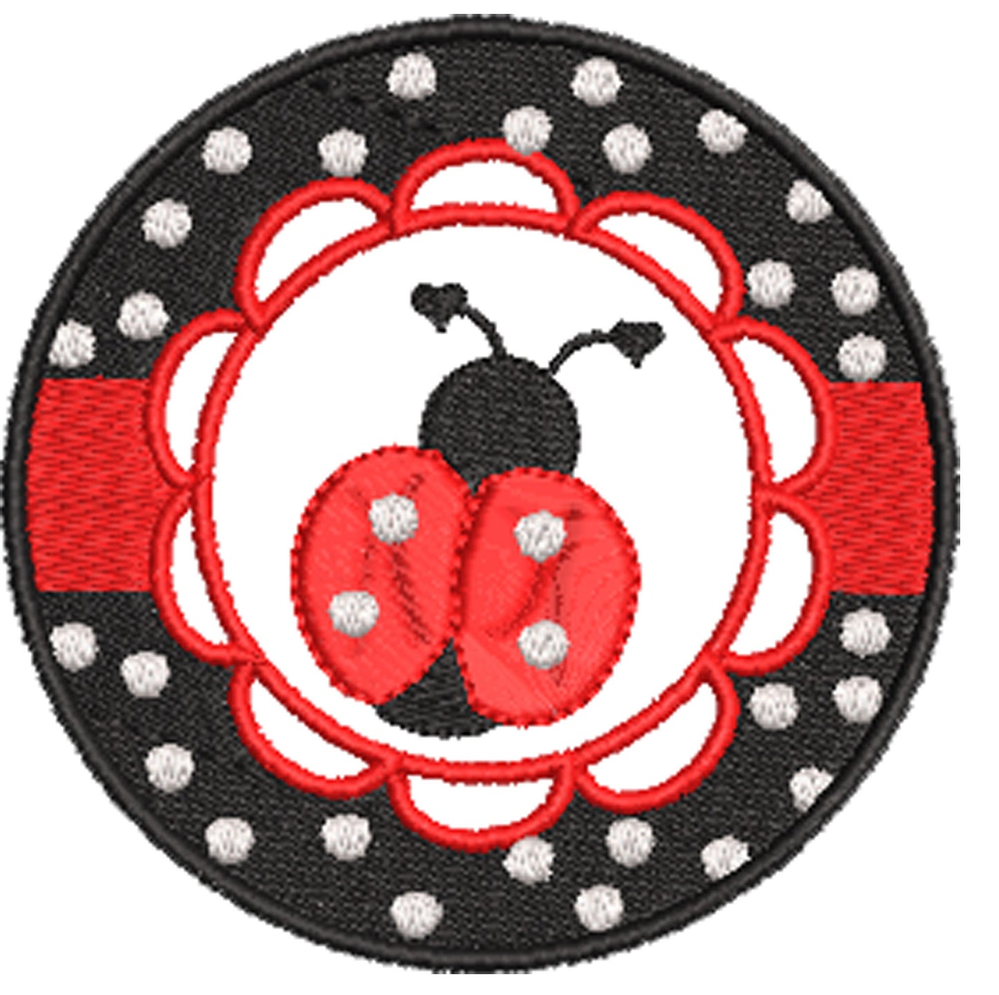 Kids Ladybug embroidery design to the direct download gift for child