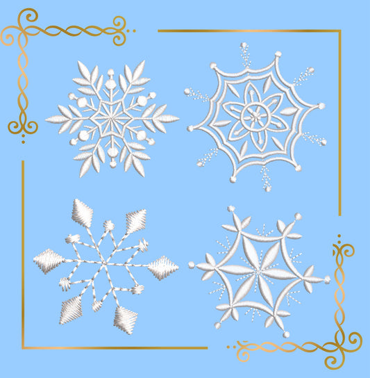 Princess snowflakes SET 17 St.  Disney character Embroidery machine design to the direct download