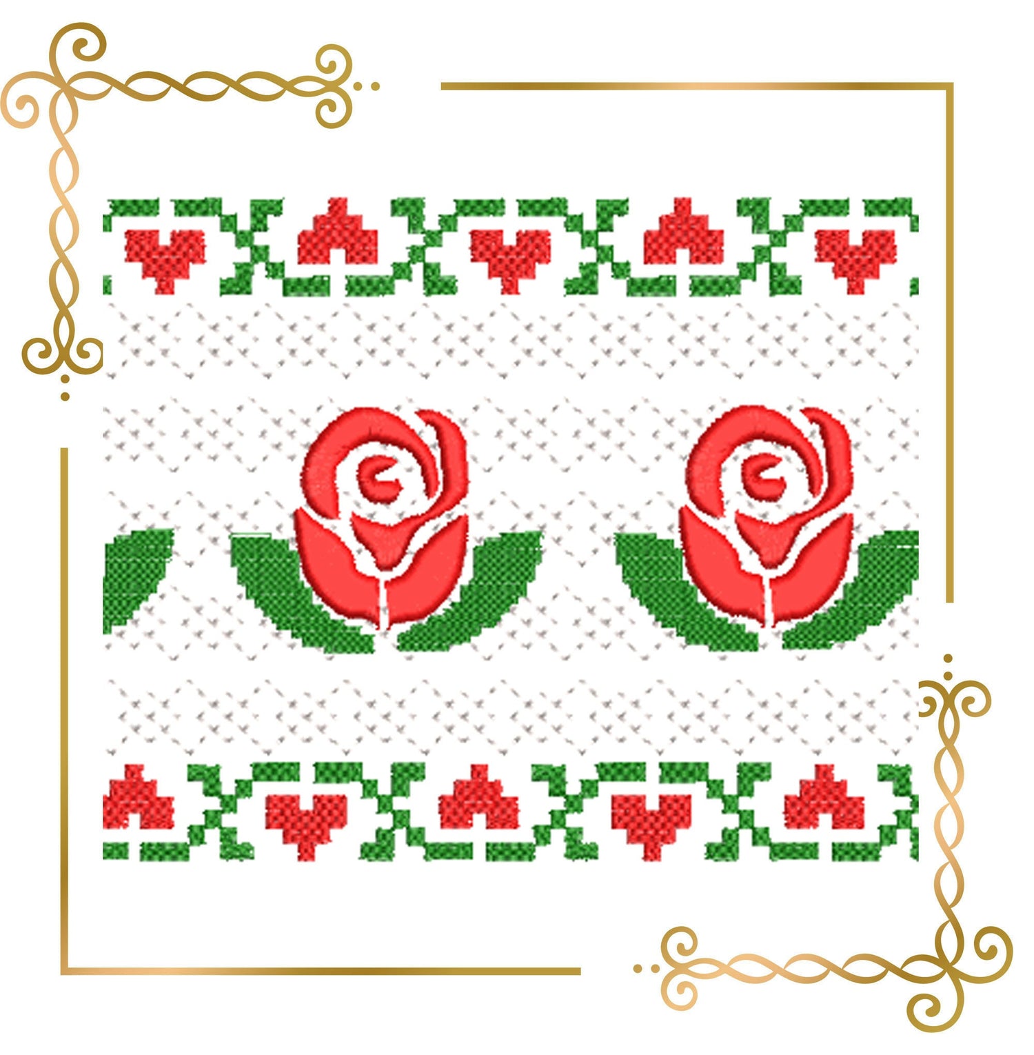 Smocking plate Rose flower Plate for dress machine embroidery design