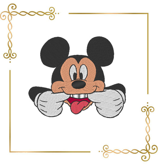 Mouse Emotions Parody  Fantasy  embroidery design SET 4 St.