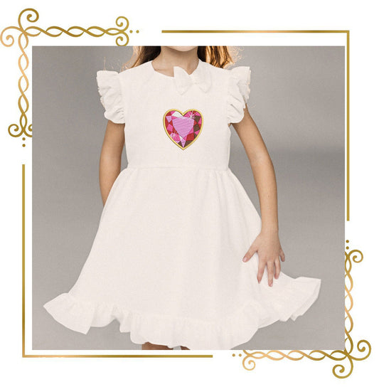 Schmuck Prinzessin Rubin Brosche Stickmuster zum direkten Download.