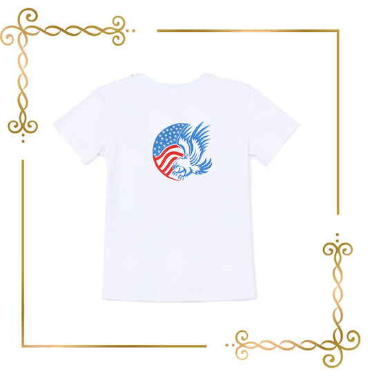 Embroidery design for T-shirts American eagle 3 Sizes   to the direct download.