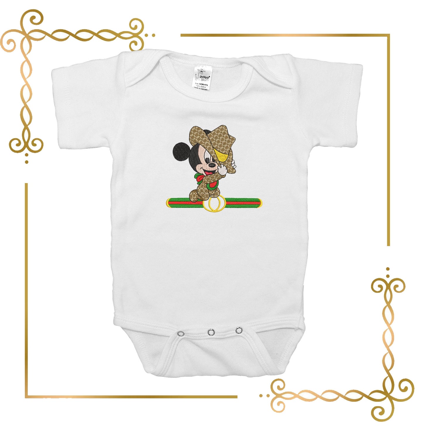 Mouse Baby Fantasy parody embroidery design to the direct download.