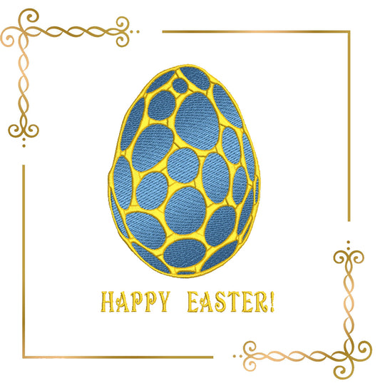 Easter Egg  Fabergé egg holiday digital machine embroidery design