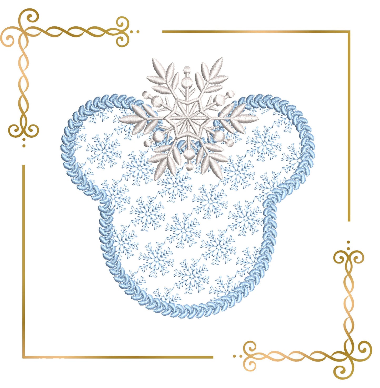 Mouse,  Head,  mickey, snowflakes, minnie embroidery zum direkten Download.