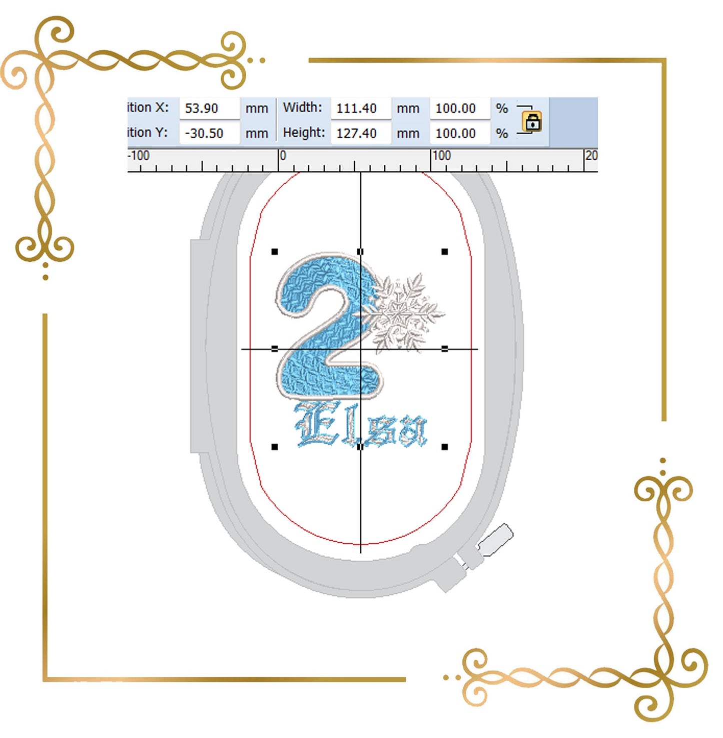 Letter Number, frozen, birthday,  2 Sizes, your name and number, Digital Embroidery Design File to the direct download