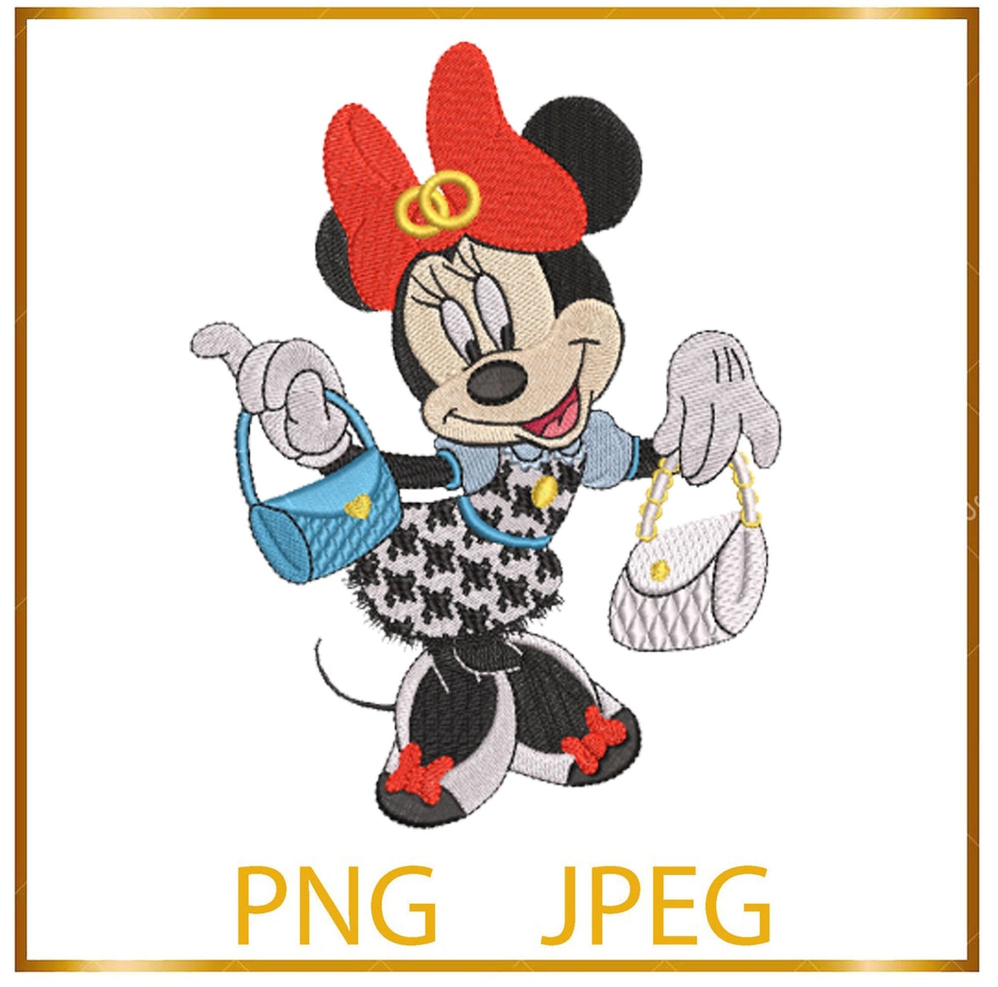 PNG oder JPG Dateien zum Ausdrucken, Maus Fashionista Fantasy gekleidet Parodie Mädchen, Zeichentrickfigur, zum direkten Download.