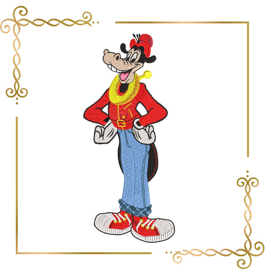 Cartoon Character Horace Horse Disney digital machine embroidery design