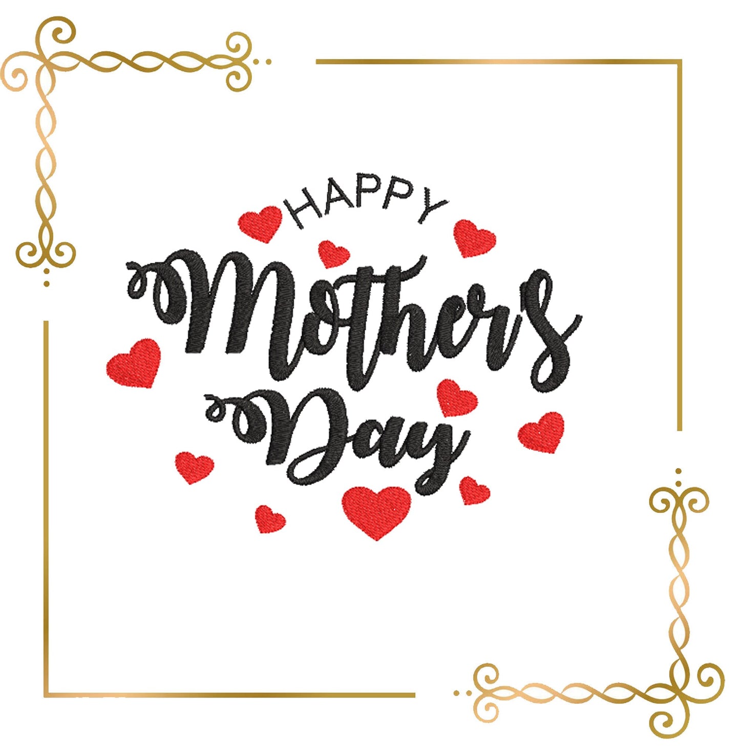 Mother's day,  lettering,  Holiday, Embroidery design to the direct download.