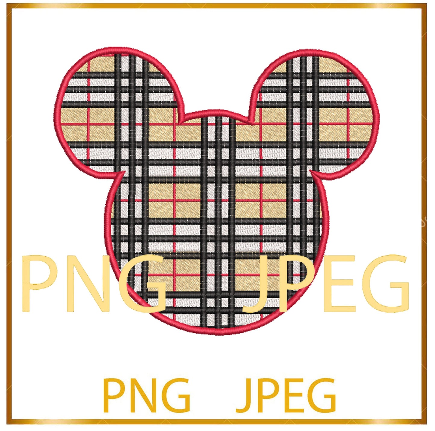 PNG or JPG files for printing, Mouse  Head  Parody, Mouse, plaid, cartoon character, Mickey to the direct download.